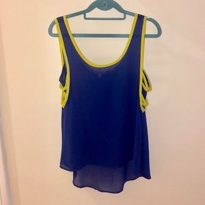 ✨royal blue dressy tank✨